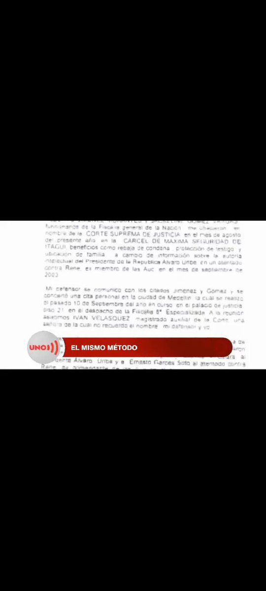 El Paramilitar José Orlando Moncada ACEPTA que le ofrecieron una casa para atacar al Magistrado Iván Velázquez.
Para desacreditar la Corte Suprema de Justicia @CorteSupremaJ
Vía @NoticiasUno https://t.co/SeN6ykbOVq