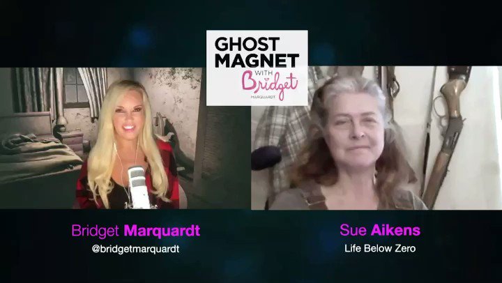 Hey guys! 👻🧲New Ghost Magnet podcast episode👻🧲 This week I am chatting with @SueAikens from @NatGeo #lifebelowzero...we are chatting about everything from bear 🐻 attacks to ghosts 👻and ufo encounters 👽!! Scary! 😱
Available on:
Apple podcasts
Spotify
IHeartRadio
#ghost https://t.co/g56Ir0iLLq