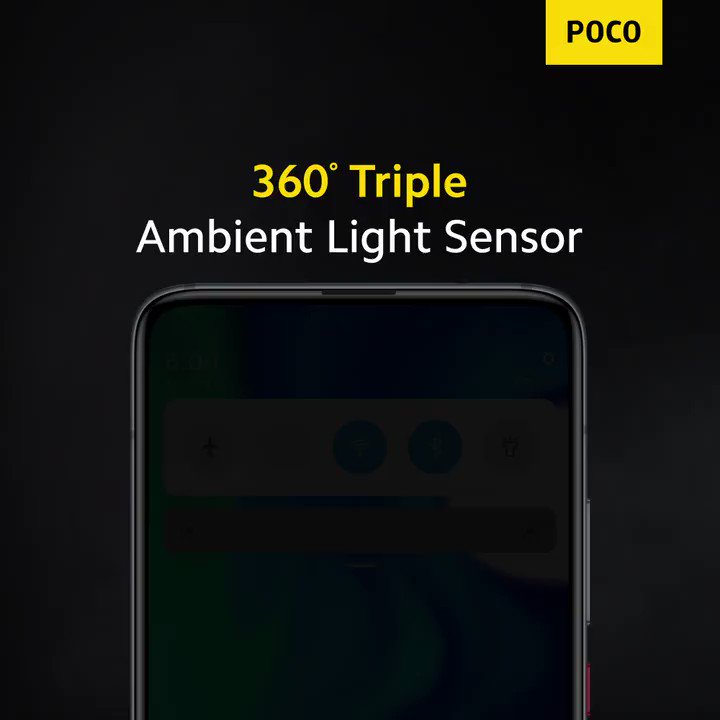 ambient light sensor in mobile