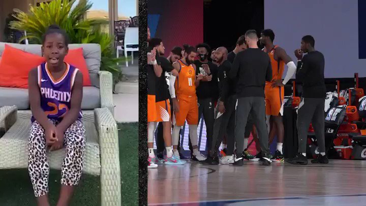 Iโm not crying... you are
We surprised the team with starting lineups announced by their families at home ๐๐งก https://t.co/xjtwYS7RN1