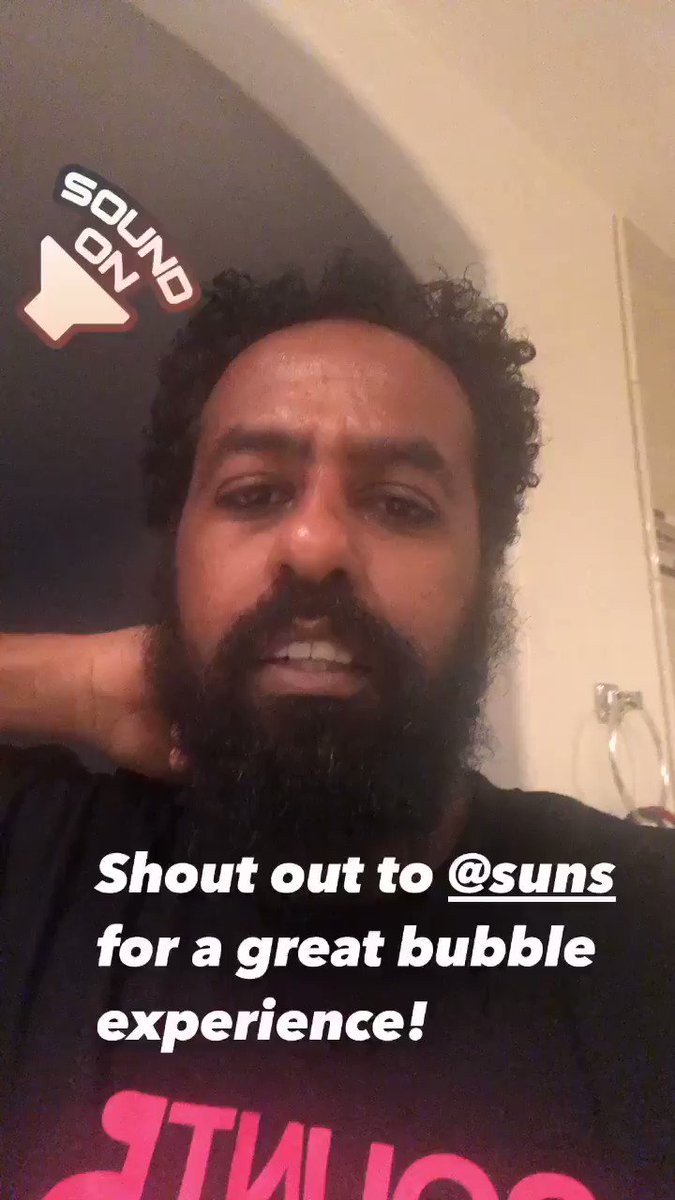 They didn’t qualify for the playoffs, so no #PitinoGame for the @Suns , but do want to recognize them for a magical ride in Orlando. You did your best! https://t.co/SKbJZKLpxQ