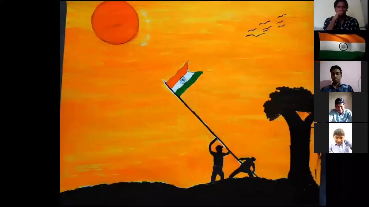 Independence Day and Republic Day Drawing
