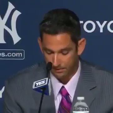 \"I will forever be a Yankee.\"

Happy 49th birthday, Jorge Posada! 