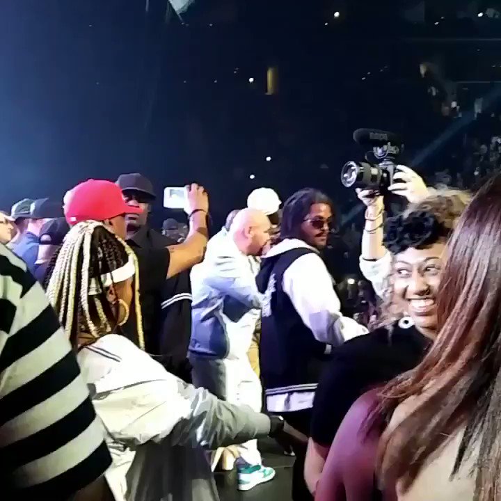On stage with the Don !!! Happy Birthday Y all tune into and catch The Fat Joe Show 