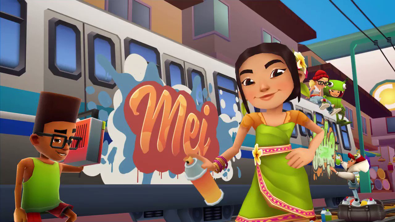 SUBWAY SURFERS BALI 2020 l QUARTA COM REX ♡ ♥