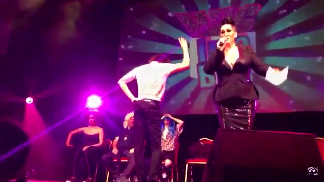 Happy birthday to andrew garfield lipsyncing to whitney houston at werq the world london 