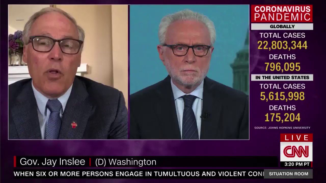 Jay Inslee on Twitter "Ignore the conspiracy theories. In Washington