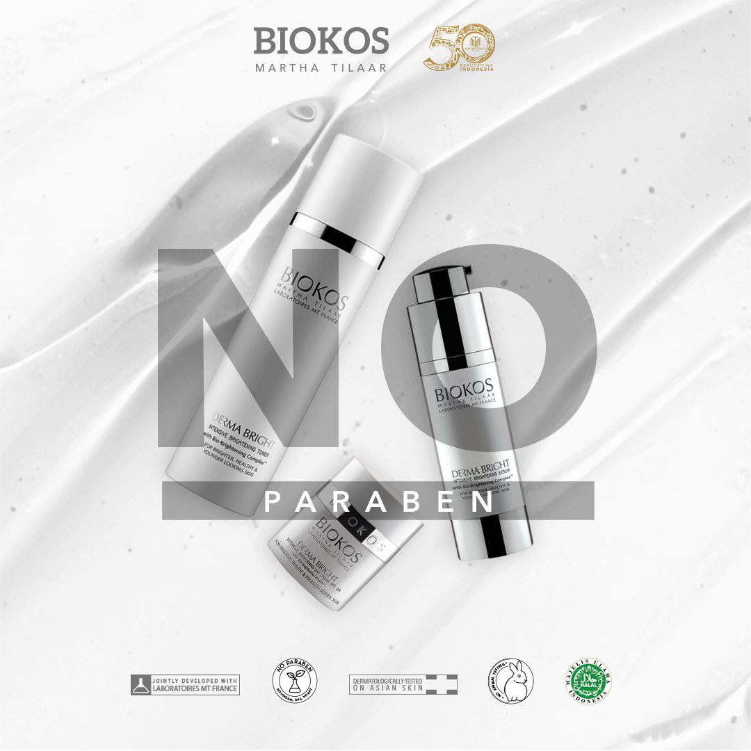 Biokos Dermabright diformulasikan dengan teknologi tinggi dan bahan-bahan terpilih. Kandungannya aman dan bebas dari paraben, alcohol, sls, dan bht. Jadikan kulit glowing setiap hari.
#Biokos #CleanBeauty
#FeelAliveAtAnyAge https://t.co/9wGuTpQJbj