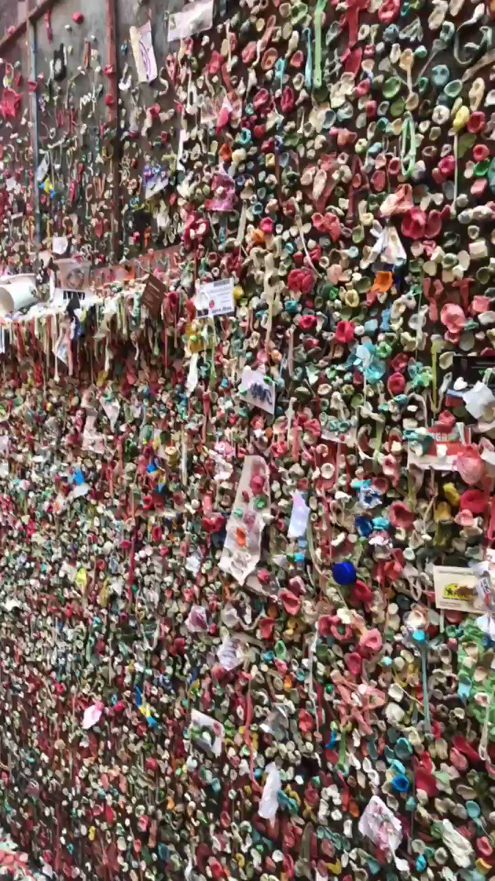 Science Girl On Twitter The Gum Wall In Seattle Is In Many Parts science-girl-on-twitter-the-gum-wall-in-seattle-is-in-many-parts