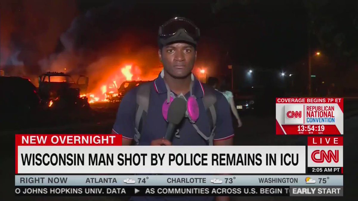 CNN DESCRIBES “MOSTLY PEACEFUL” RIOTS AS KENOSHA BURNS FHkcBiIX2wi3P5FX