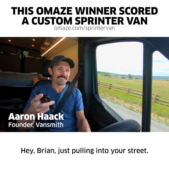 omaze custom sprinter van
