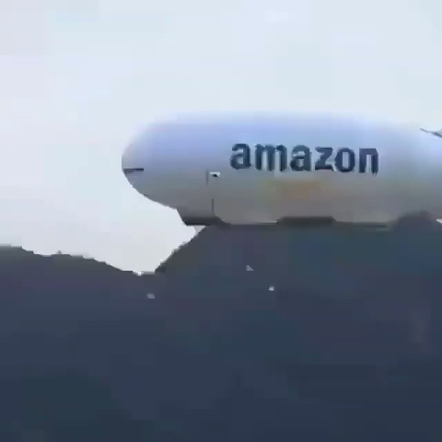 Amazon drones zeppelin 2025