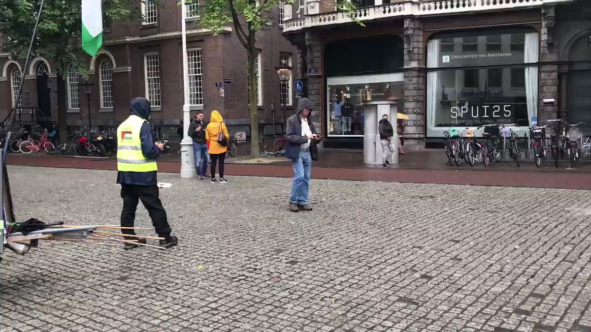 Melding mishandeling Spui