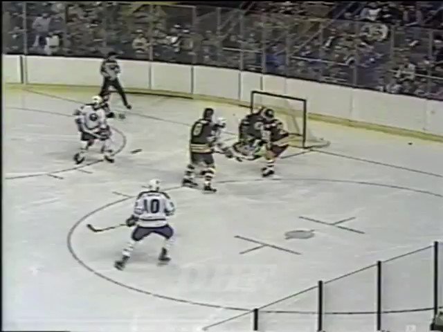 Terry O'Reilly vs Larry Playfair NHL Nov 9/83 
