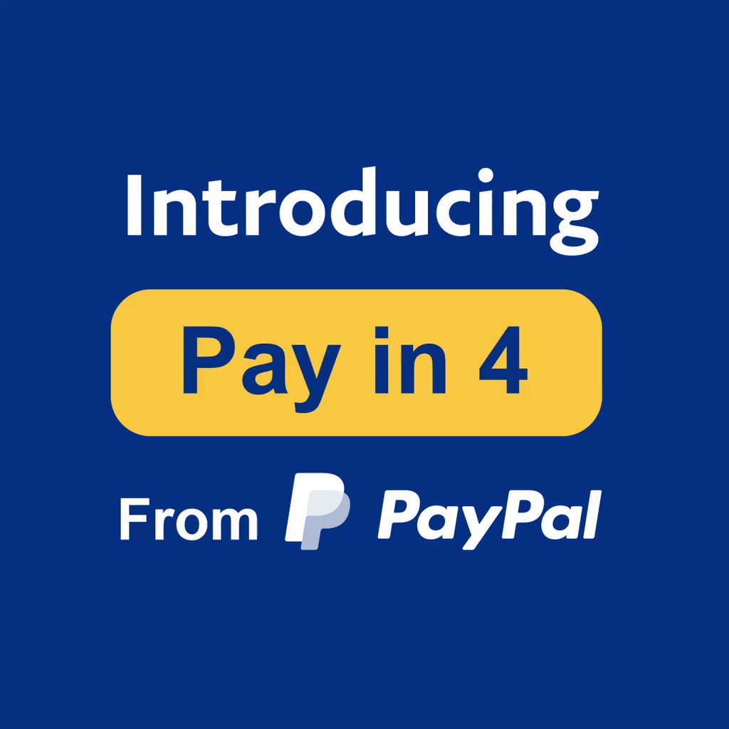 Twitter 上的PayPal:"Introducing Pay in 4 from PayPal – a buy now, pay later interest-free installment solution, just in time for the holidays. Grow revenue and conversion at no additional cost. Secure