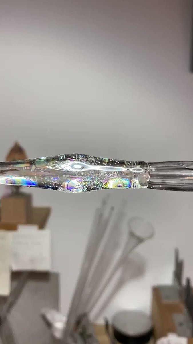 ガラス工房 aun しゃぼん玉 泡 ガラスペン アウン シャボン玉