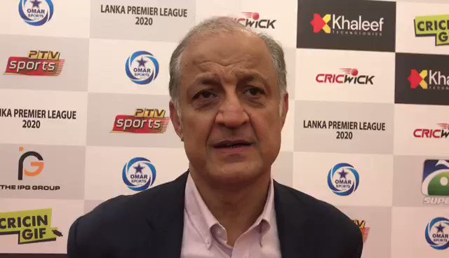 Message from Nadeem Omar the
Owner of Galle Gladiators. #LPL 🇱🇰🏏🇵🇰 Pakistan Journalist @mak_asif Reports from Karachi https://t.co/ZFqVE9eqoZ