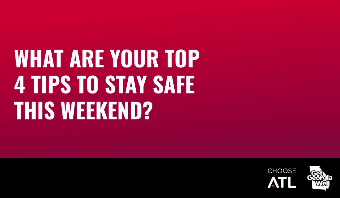 Dr. Erin Bradley, assistant professor of public health at @agnesscott, gave us four tips to stay safe during Labor Day Weekend. If you’re out and about, make sure you gather outdoors, wash your hands, stay 6-ft apart and mask up. Y’all stay safe. @get_ga_well #MaskUpGA https://t.co/qLow8z1iht