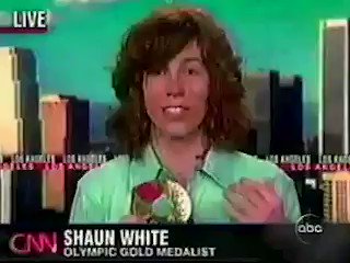 Happy Birthday Shaun White. Classic  tomato Moment here.  