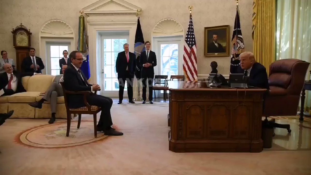 kos_data on Twitter: "Trump on the phone with @netanyahu after the 🇽🇰 - 🇷🇸 meeting "...between you and the Palestinians was peanuts compared... These guys [Kosovo & Serbia] fought for years and