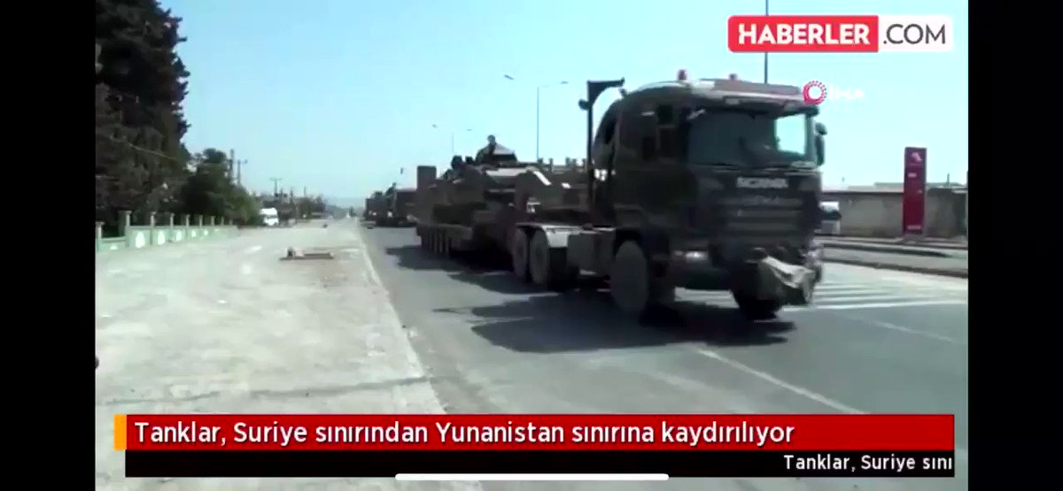 Turkey Escalates With Tanks & Armored Troop Carriers Deployed To Greek Border UyffWmtkEftFvfXT