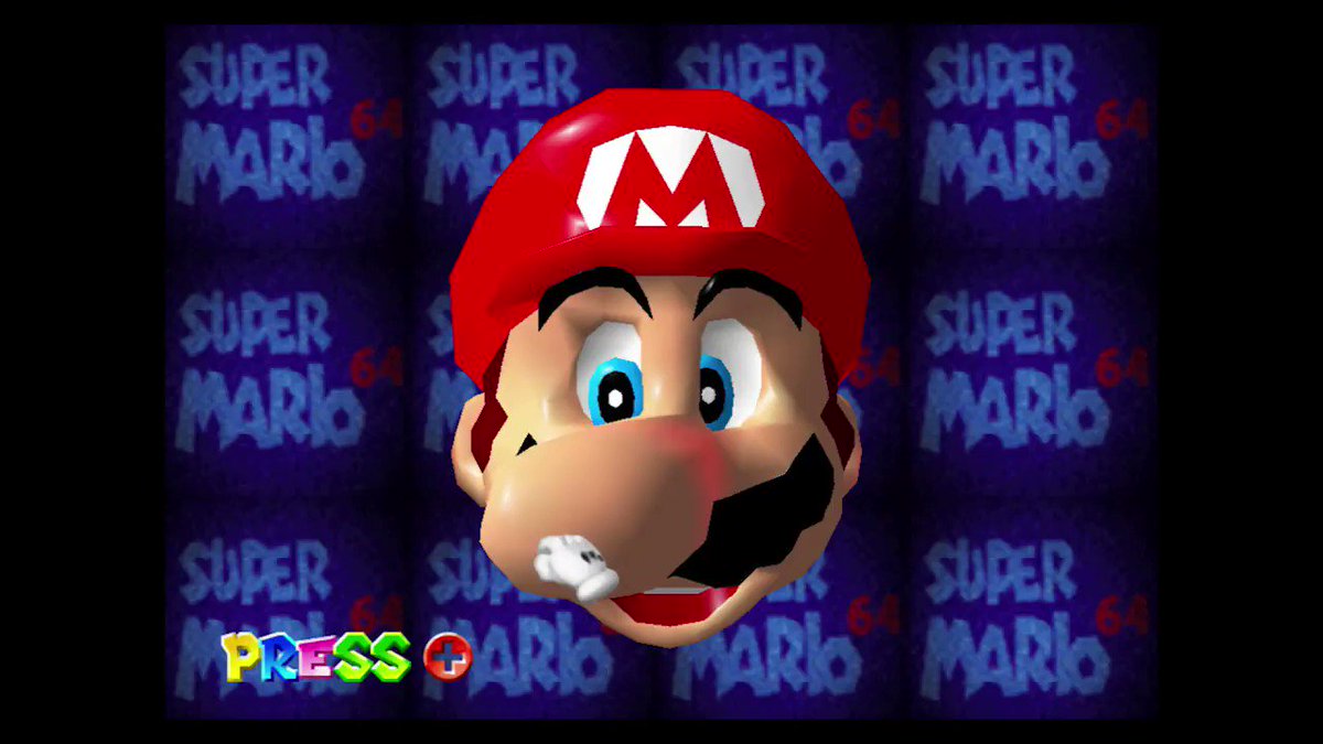 スーパーマリオブラザーズ35周年 マリオ64 タイトル画面では マリオの顔を引っ張って遊ぶことができます こんなところまで伸びるの というところまで ぜひお試しください スーパーマリオ3dコレクション スーパーマリオブラザーズ35周年 マリオ64 タイトル画面では マリオの顔を引っ張って遊ぶことができます こんなところまで伸びるの というところまで ぜひお試しください スーパーマリオ3dコレクション