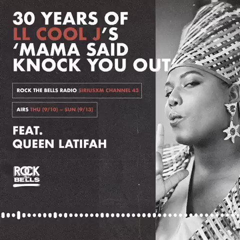 Rock The Bells (@RockTheBells) on Twitter photo 2020-09-10 19:22:05 Going through a track by track journey of #MamaSaidKnockYouOut with some of the most iconic names in Hip-Hop👊🏾 Tune in to Rock The Bells Radio, SXM CHANNEL 43, all weekend long, starting TODAY at 12PMPT/ 3PM ET Going through a track by track journey of #MamaSaidKnockYouOut with some of the most iconic names in Hip-Hop👊🏾 Tune in to Rock The Bells Radio, SXM CHANNEL 43, all weekend long, starting TODAY at 12PMPT/ 3PM ET