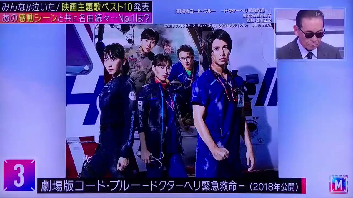 carina Mステ途中からしか見てなかっ たけど みんなが泣いた映画主題歌 ランキング 第3位 劇場版コード ブルー 山pのお名前テロップで嬉しいね そしてミスチル桜井さんの歌う Hanabiはいつ聴いても感動する コード ブルー 山下智久 carina Mステ途中からしか見てなかっ たけど みんなが泣いた映画主題歌 ランキング 第3位 劇場版コード ブルー 山pのお名前テロップで嬉しいね そしてミスチル桜井さんの歌う Hanabiはいつ聴いても感動する コード ブルー 山下智久