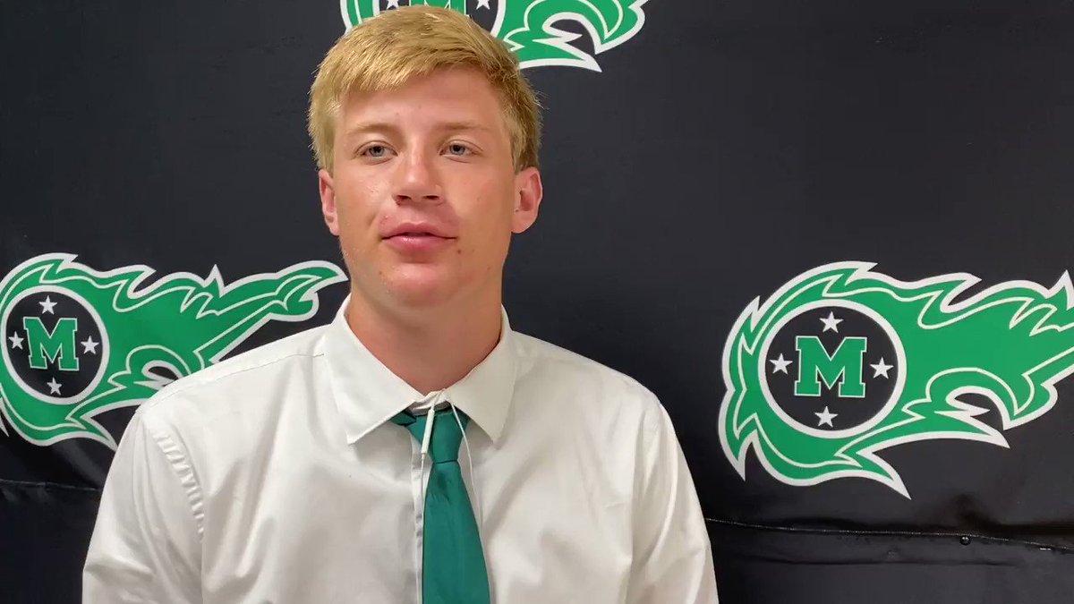 The @MasonCometsFB are 2-0 and looking to go 3-0 against Oak Hills. Sophomore Ben Fosnot spoke with sports reporter Mia Keim about the importance of taking care of business tonight and his hopes for the rest of the season. https://t.co/BhRSnUtNLY