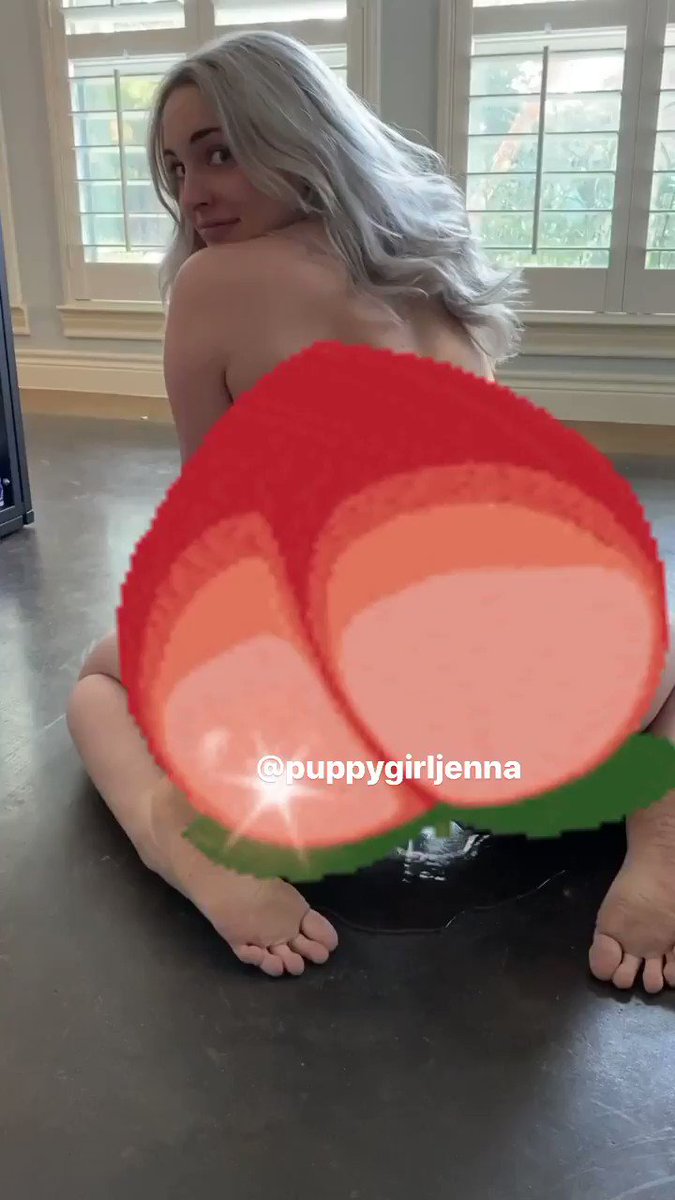 Puppy girl jenna accident