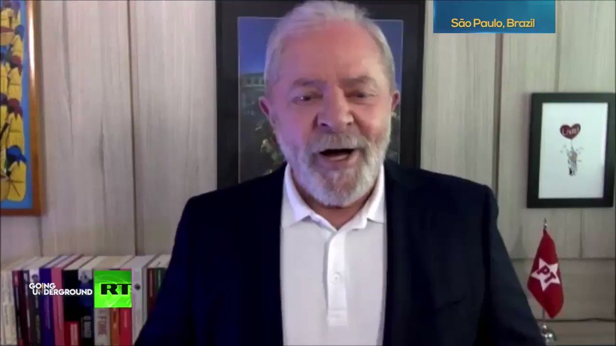 'An American citizen who wins election based on fake news like Trump has no moral authority to talk about democracy'
-Ex-President of Brazil🇧🇷 @LulaOficial on the US' attempts at regime change in Venezuela🇻🇪
WATCH HERE: https://t.co/eQvsZ3Paez https://t.co/BIG9Ek7VSo