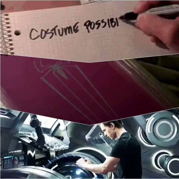 Seeing Peter go from drawing his costume in a little notebook to designing his web shooters with Stark holograms...evolution is BEAUTIFUL 🤩 https://t.co/cVlf6UjXA4