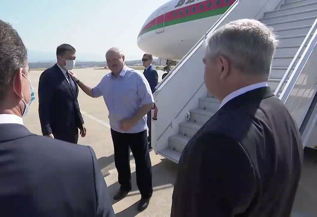 Лукашенко в Сочи 2020