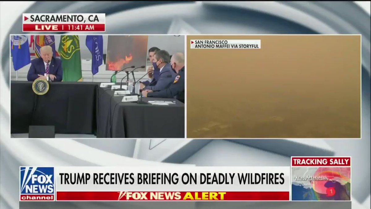 Trump on climate change: "It'll start getting cooler. You just watch ... I don't think science knows, actually." https://t.co/JdYzdrcjgq