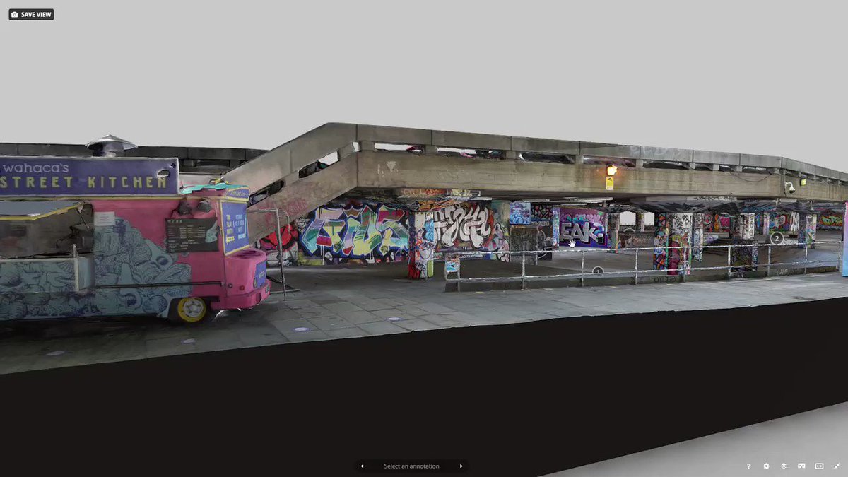 This is cool! I managed to do something I didn't think I'd get the chance to do - I 3D scanned the Southbank Skatepark.
See its glorious ramps and graffiti for the first time in 3D and VR:
https://t.co/axV1nHq6bu
#London #photogrammetry #skateboarding 🛹 https://t.co/vYla0IoUg5