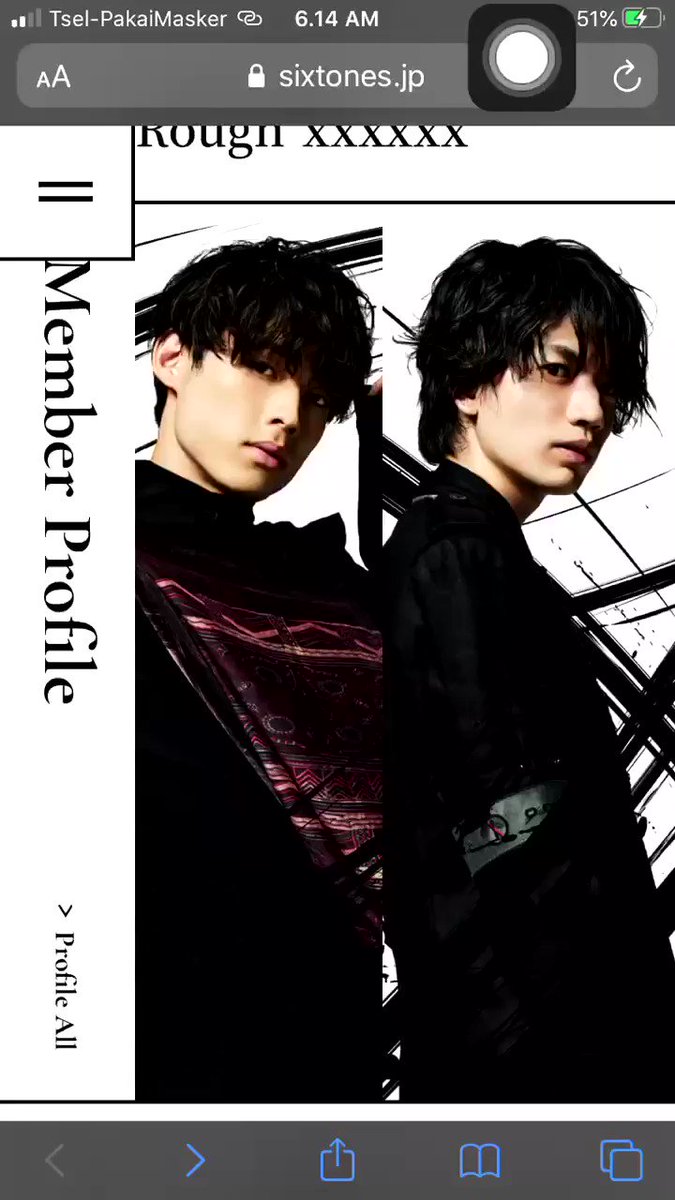 The New Visuals aa Request Sixtones Mtv Fridaylivestream アニメ主題歌 Sixtones最新情報 ツイレポ