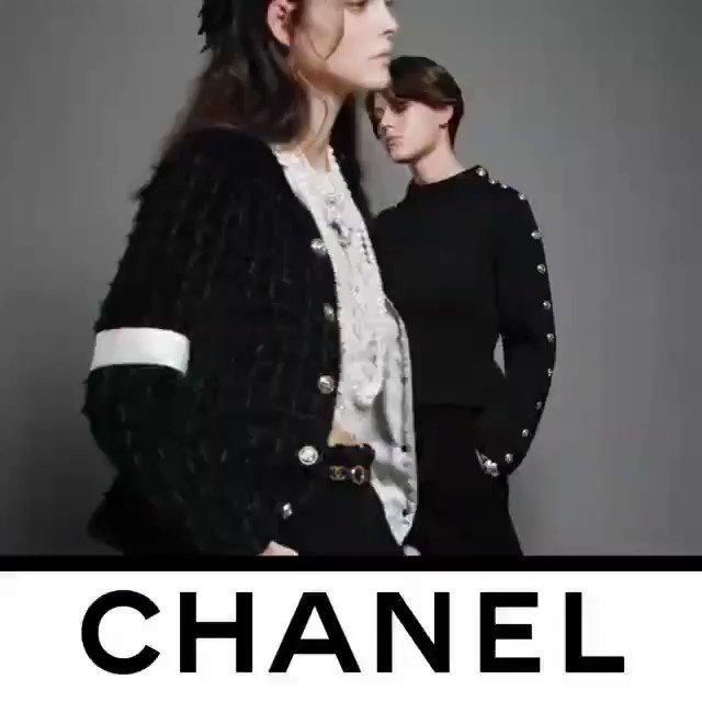 Loving @CHANELβ€The video recorded by Guillaume Delaperriere shows models Vittoria Ceretti and Vivienne Rohner modeling the spirit of CHANEL collection.See the CHANEL Fall-Winter2020/21 Ready-to-Wearcollection that is available in boutiques and at https://t.co/gNb6QVxqgB.β€πππ https://t.co/DKsNCKvYwv