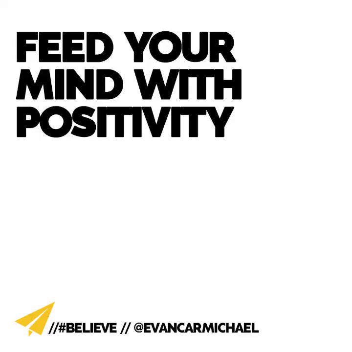 If you're not constantly feeding your mind—I call that “mind feed”—with positive motivation, inspiration, something that moves you towards your goals—weeds grow.
______________________________________
#bestadvice #powerthoughts #growthmindset https://t.co/KdsNHnQcrw