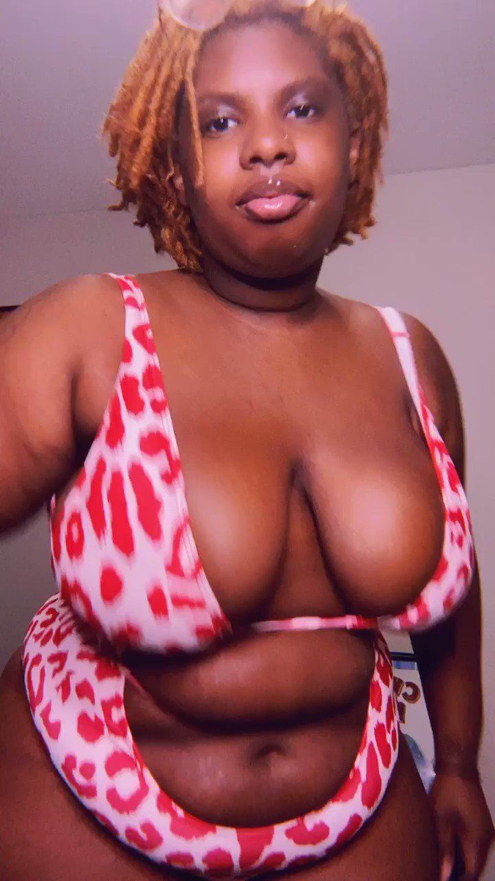 Black granny with huge tits