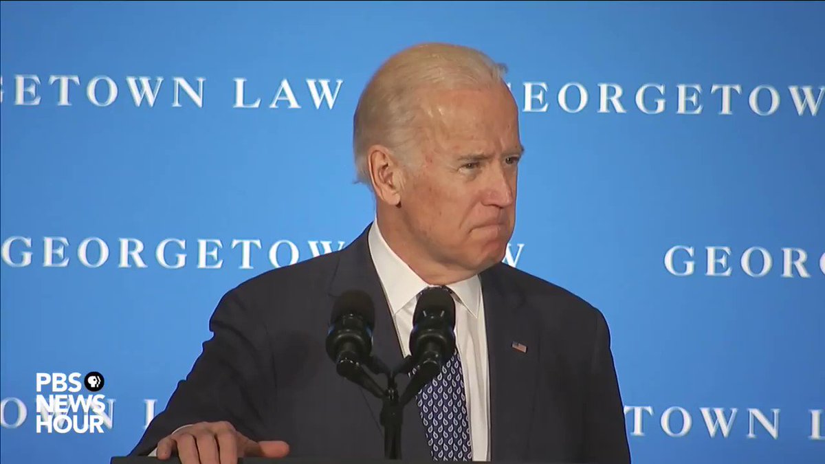 somehow, it seems Joe is going to be running away from this one.
