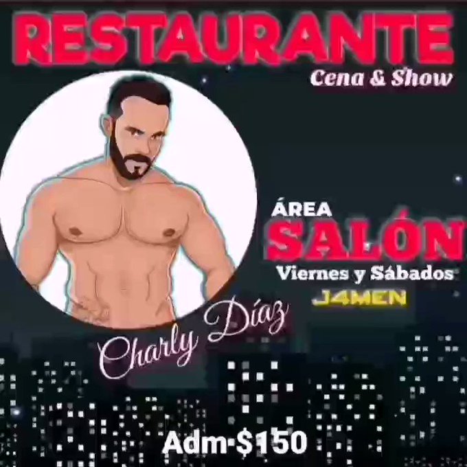 Al entrar menciona que vas al área del SAL?N con Charly Díaz y pregunta por tu bebida de cortesía.
.