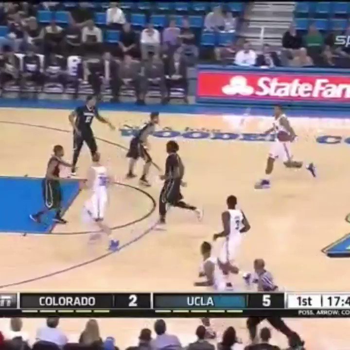 (2014) Kyle Anderson makes it look easy with 22 pts, 11 ast, 7 reb vs. Colorado.

Happy birthday,  