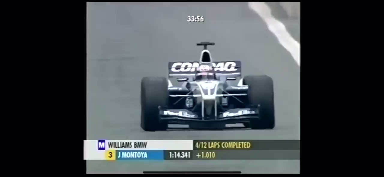 Happy birthday to Juan Pablo Montoya. Here s his pole run at Montreal in 2002. That sound  