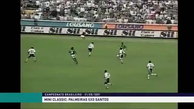 Exatos 23 anos do histórico 5 x 0!
O dia 21/9/1997 é memorável e inesquecível para o palmeirense. Pelo brasileirão, no Parque Antártica, o alviverde goleou o rival alvinegro da baixada santista por 5 a 0, com dois gols de Oséas, dois de Viola, e uma pintura do craque @Alex10. https://t.co/R0Lzb5jFmD