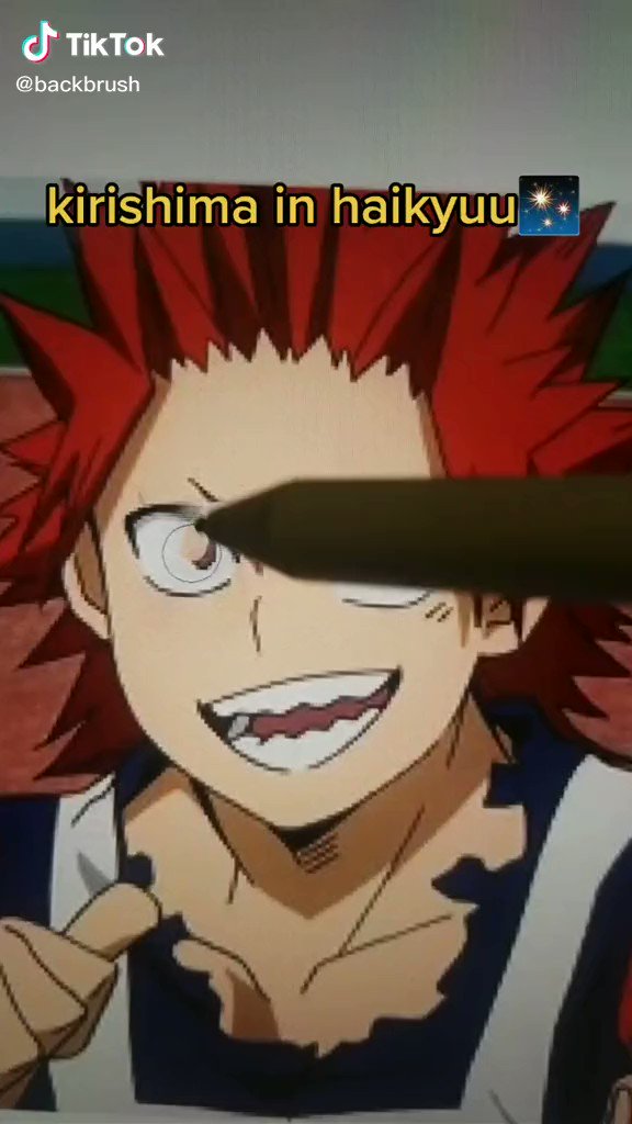 Haikyuu kirishima