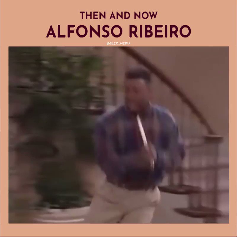 Watch til the end...Happy Birthday Alfonso Ribeiro! 