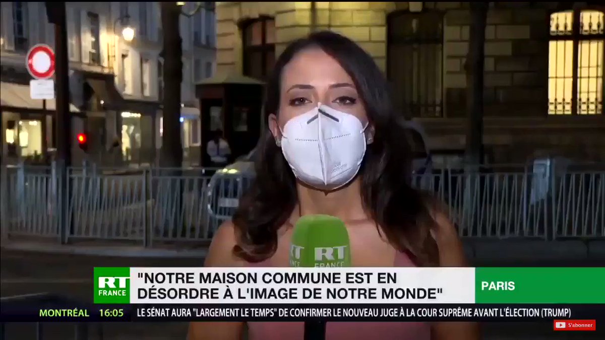 « Ses fondations s'érodent, ses murs se lézardent parfois sous les coups de boutoir de ceux-là même qui l'ont construite". Emmanuel #Macron vise sans le citer Donald #Trump et les États Unis qui se sont détachés depuis trois ans de l’#ONU et de plusieurs de ses agences. 2/2 https://t.co/PnswzUDLMO