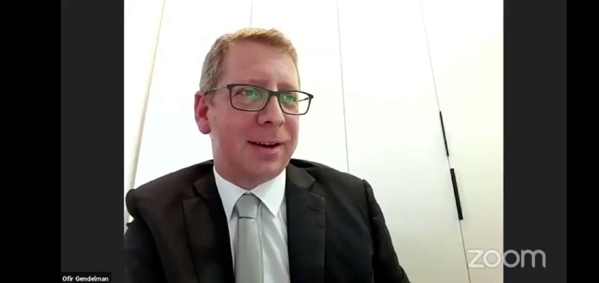 @ofirgendelman,spokesperson to the Arab media in the Israeli PM's Office,gives a statement on behalf of Israeli President Reuven Rivlin during a webinar on the role of Media n achieving peace n the Middle East organised by
@thearabcouncil
#البحرين
@ofirgendelman
@josephbraude https://t.co/YKnUOsB45U