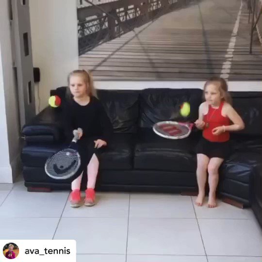Credit: Ava_Tennis Instagram
Skills!
It’s great seeing how fans kept tennis alive during lockdown, and tennis champ @RafaelNadal wants to thank Ava and Ivy personally
#Kia #KiaTennis #GetRafaMoving #RandomActsofKindness https://t.co/UWTQ1aHvyy