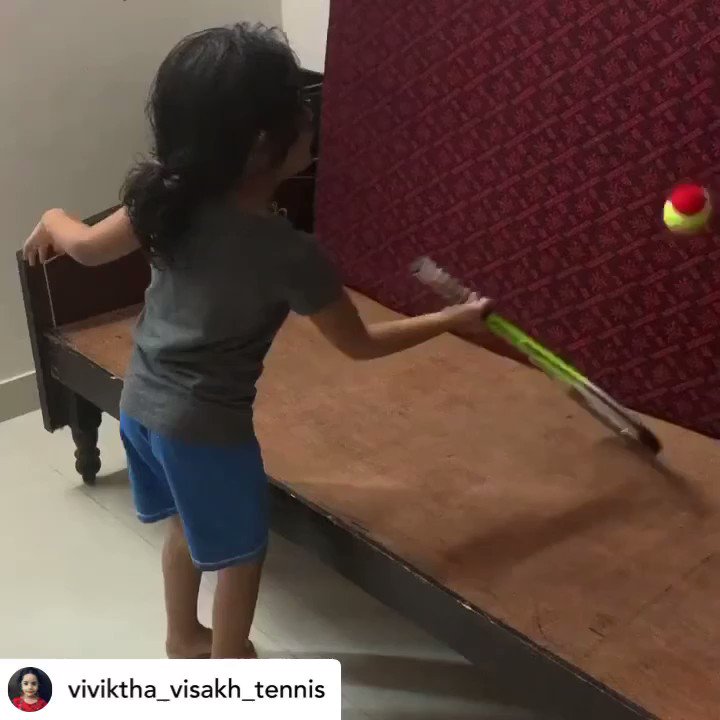 Credit: viviktha_visakh_tennis Instagram
How great is this dedication to practice from Viviktha during lockdown?
@RafaelNadal loves it and wants to share a special gift with you
We love this dedication!
#Kia #KiaTennis #GetRafaMoving #RandomActsofKindness https://t.co/LffvqzPvtW